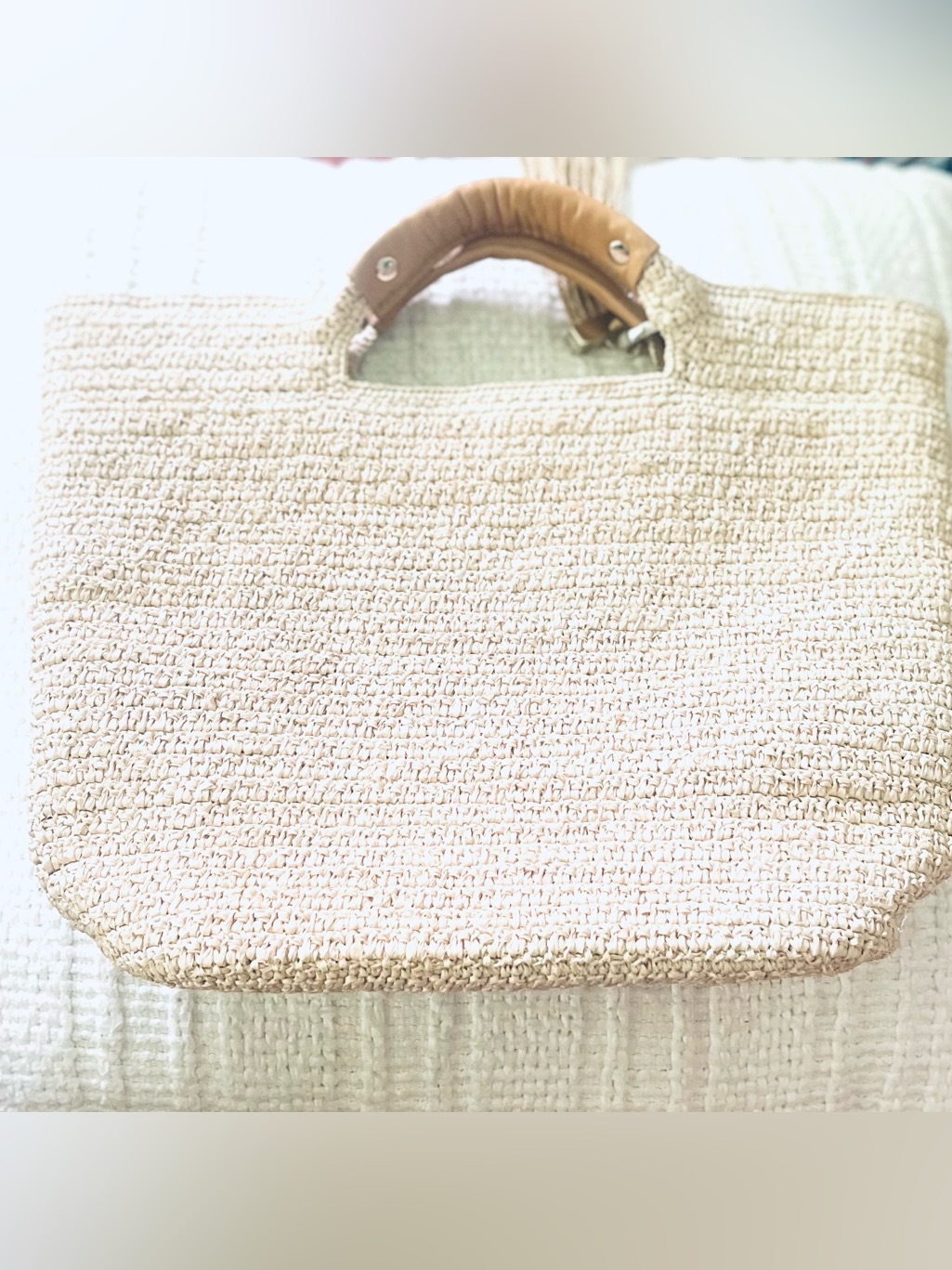 Helen Kaminski Raffia Woven Tote — image 4 of 8